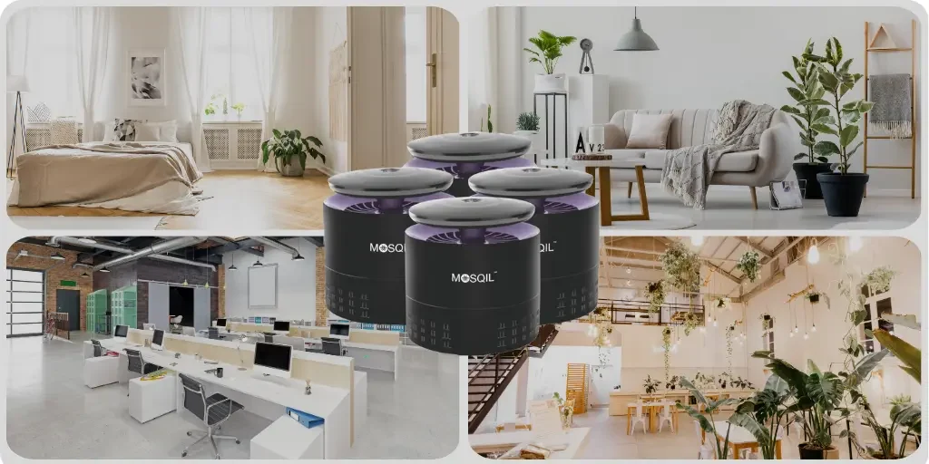 different place to use mosquito killer machine